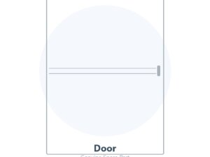 DOOR spare part - Whirlpool Door Assy White - C00512999